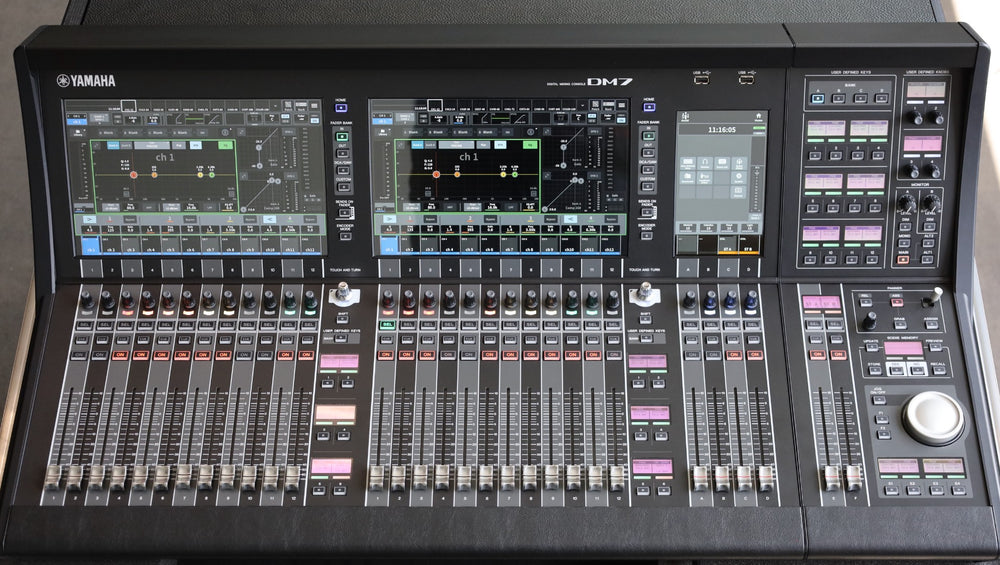 Yamaha DM7 with Control & Flight Case | Digital Mixer Desk