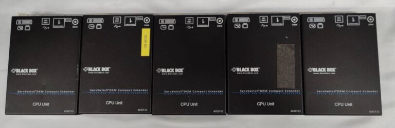 Black Box DKM FXC KVM System Bundle with DVI Extenders