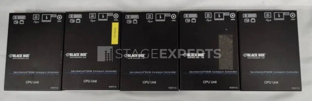 Black Box DKM FXC KVM System Bundle with DVI Extenders