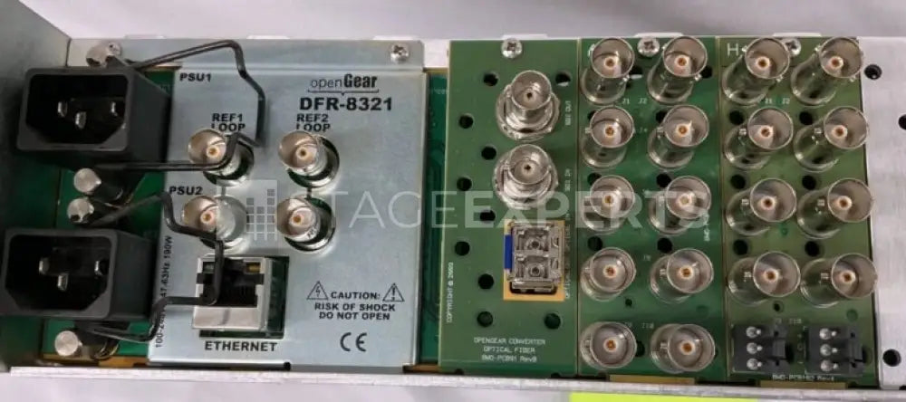Blackmagic Design DFR‑8321 openGear Frame + 8 Converters