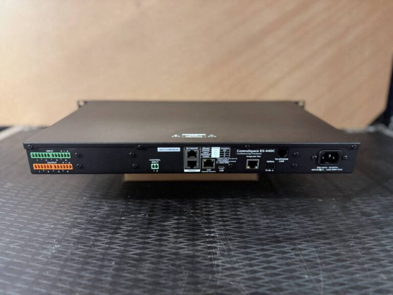 Bose EX-440C ControlSpace Conference Processor | 4x4 Dante