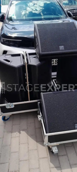 dBTechnologies LVX XM15/XM12 Monitor Bundle with Cases