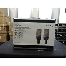 Load image into Gallery viewer, AKG C214 Stereo Set – Matched Pair Condenser Microphones
