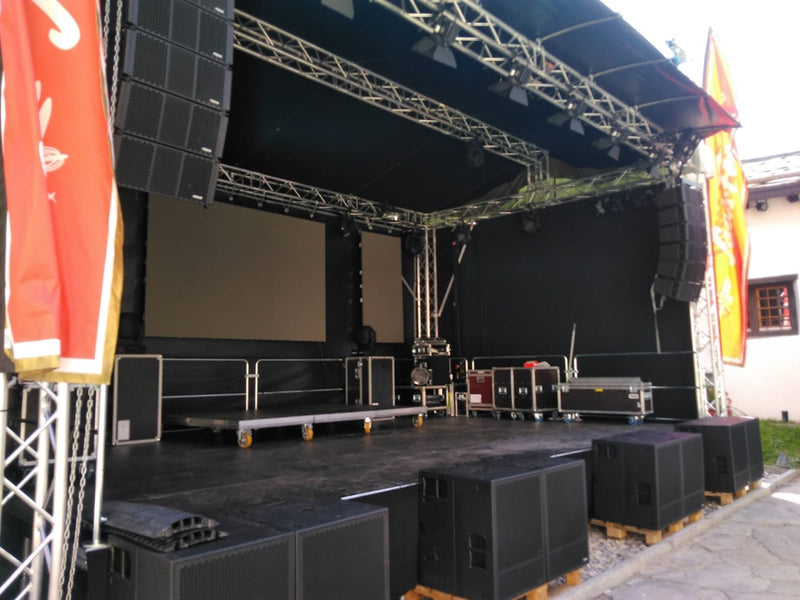 Nova P9 & P18 LEX PA package with fly frames and cases