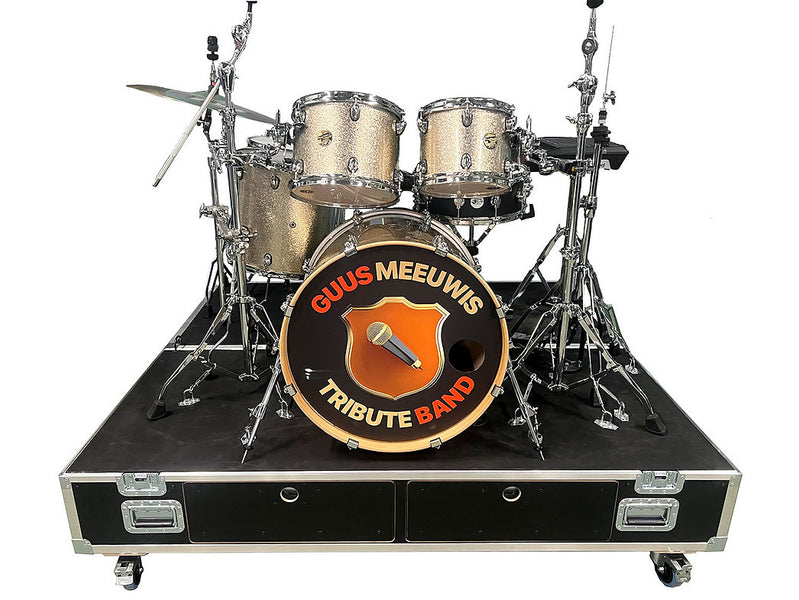 123customized Drumcase DeLuxe 2-piece 80 x 180 cm