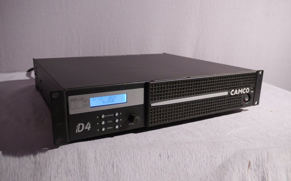 Camco iD4 Amplifier with DSP – 2x1900W @4Ω, 2x1100W @8Ω