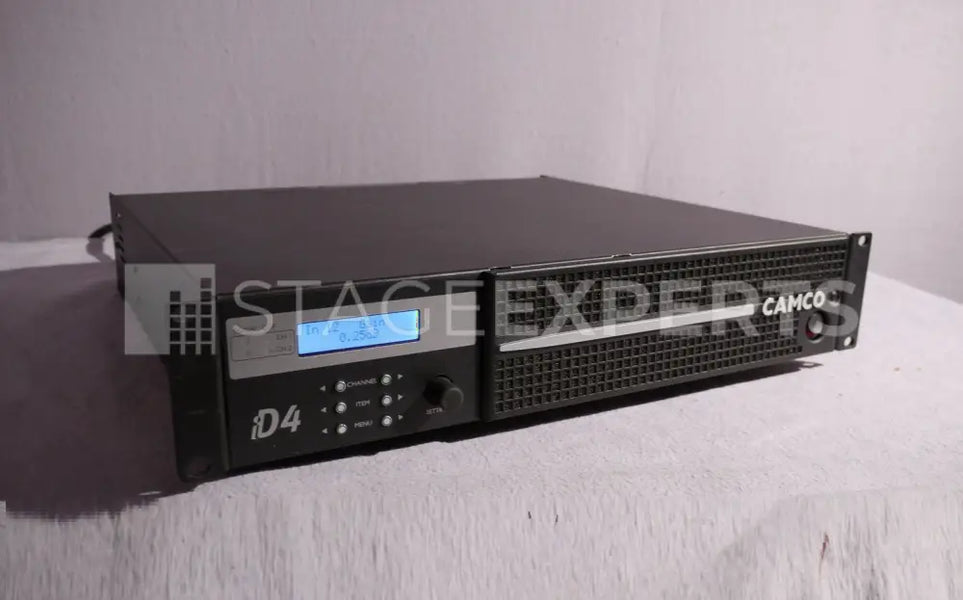 Camco iD4 DSP System Amplifier, 2x1900W @4Ω, 2x1100W @8Ω