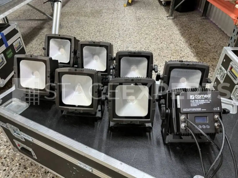Cameo Flat Pro Flood IP65 Tri – Pack of 8 LED Floods