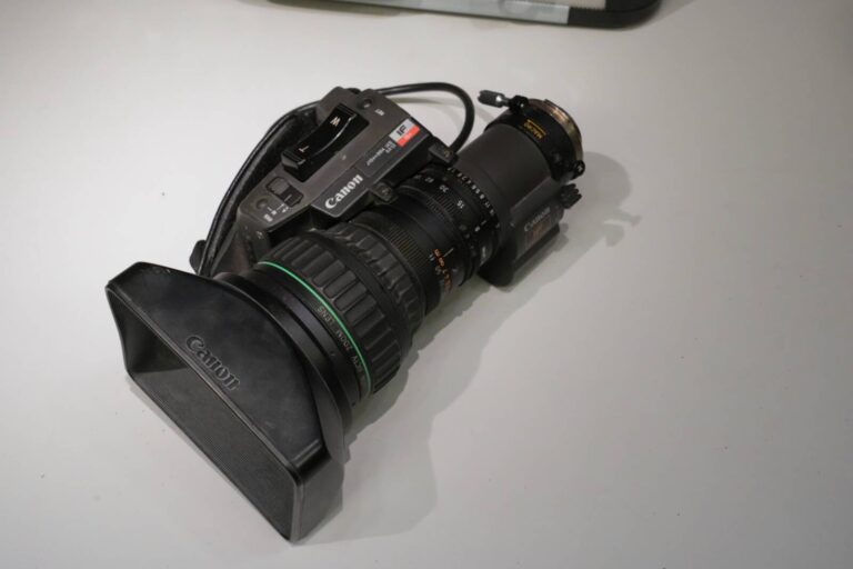 Canon J15ax8B4 IAS SX12 Broadcast Lens with Servo Drive