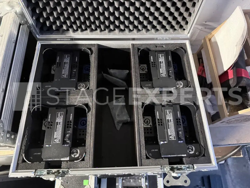 LCpro Show.Cube C6 Battery Uplight Set with Case – 4 Pack