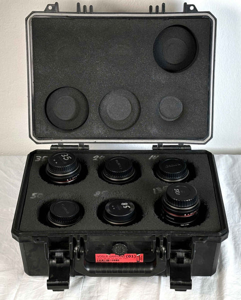 Samyang EF-Mount 6‑Lens Cine Set 14–135mm Primes | Stage Experts