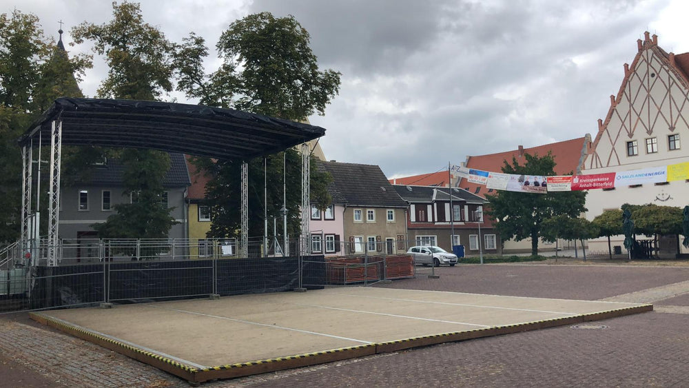 Alspaw AL Stage R80 Round Arch – 80 m² Mobile Stage