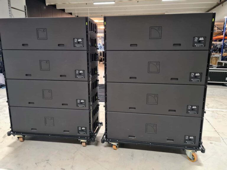 L-Acoustics K1-SB Subwoofers (8) with Dollies & Covers