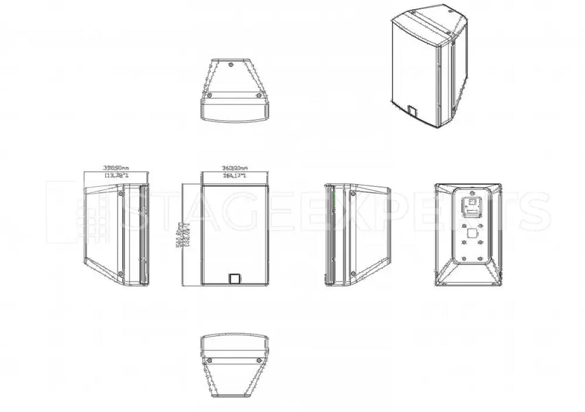 Martin Audio CDD12 Coaxial Install Speaker | Stage Experts