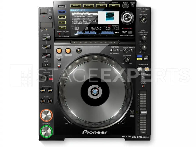 Pioneer CDJ-2000NXS Pair with Flight Case | Media Players