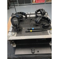 TELEX BTR‑800 Intercom Base with 4 Stations & Headsets