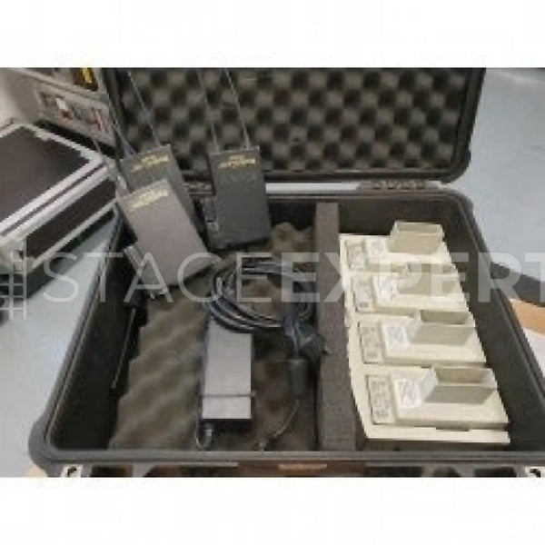 TELEX BTR‑800 Intercom Base with 4 Stations & Headsets