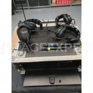 TELEX BTR‑800 Intercom Base with 4 Stations & Headsets