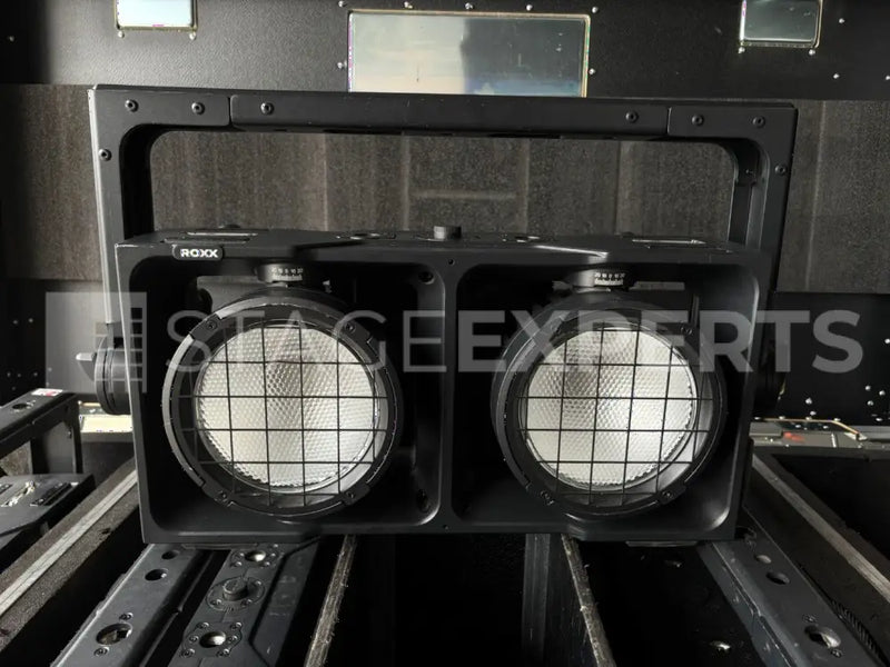 ROXX Cluster B2 FC – 8x LED Blinder Set with Case & Clamps