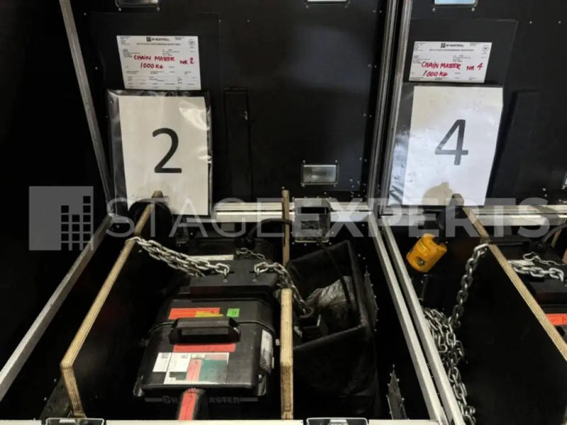 ChainMaster D8+ 1t/18m or 500kg/36m Hoist with Case & Hook