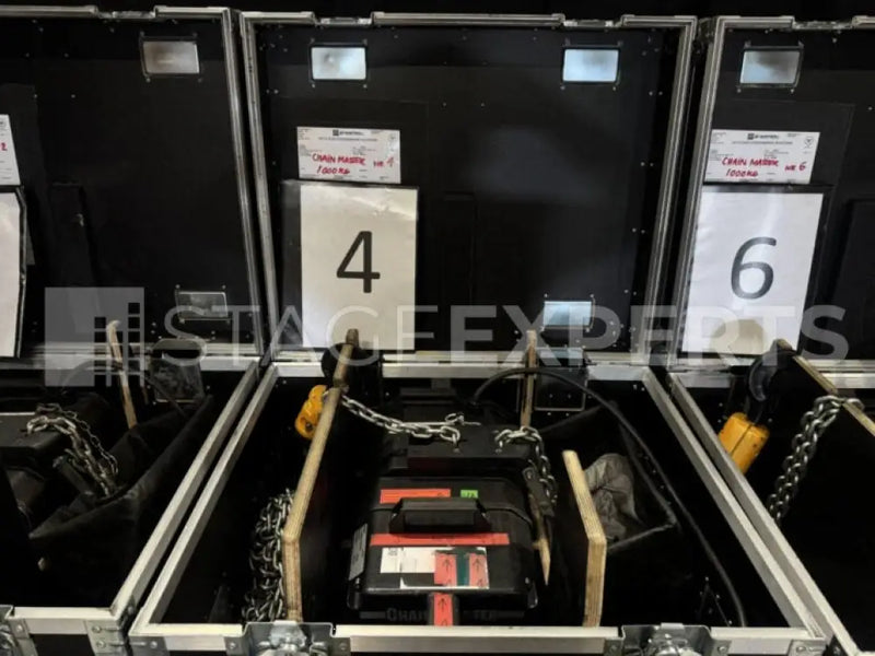 ChainMaster D8+ 1t/18m or 500kg/36m Hoist with Case & Hook