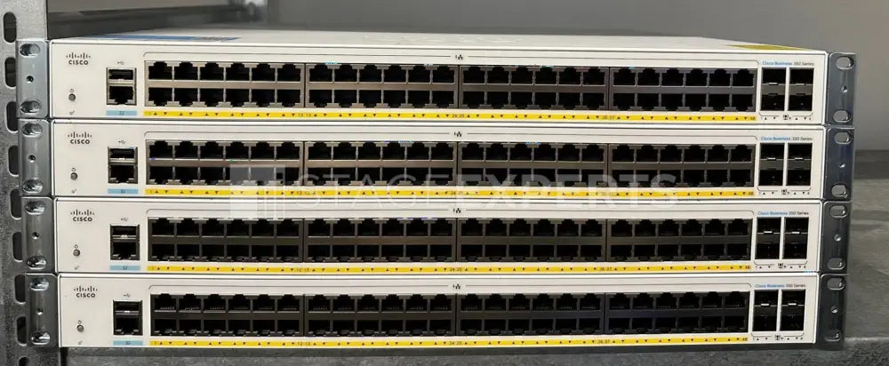 Cisco CBS350-48P-4X-EU L3 PoE+ Switch, 48x GbE + 4x 10G