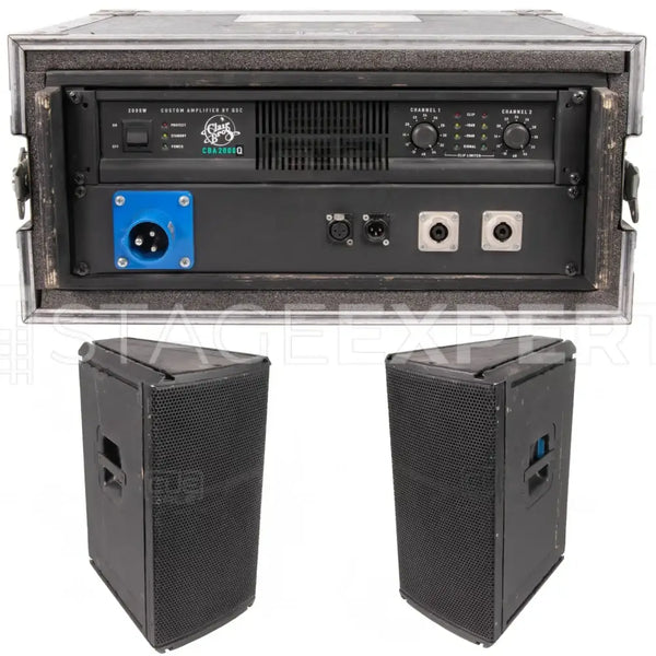 Clair Brothers CBA P2 Set – CBA2000Q + 2x P2 Speakers