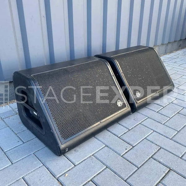 Clair Brothers 12AM Stage Monitors (Pair) + Flightcase