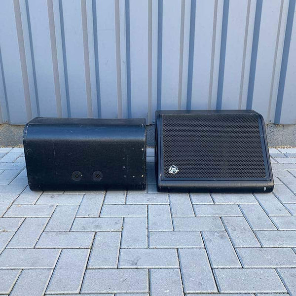 Clair Brothers 12AM Stage Monitors (Pair) + Flightcase