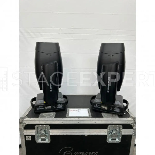Clay Paky Sharpy Plus Hybrid – Pair in Dual Flight Case