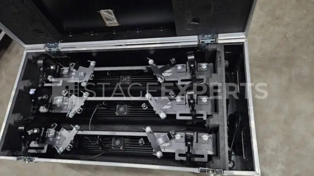 Clay Paky SharBar RGBW LED Batten Used 3‑Pack with Flight Case