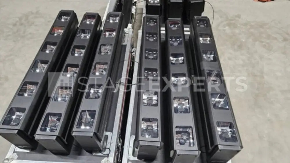 Clay Paky SharBar RGBW LED Batten Used 3‑Pack with Flight Case
