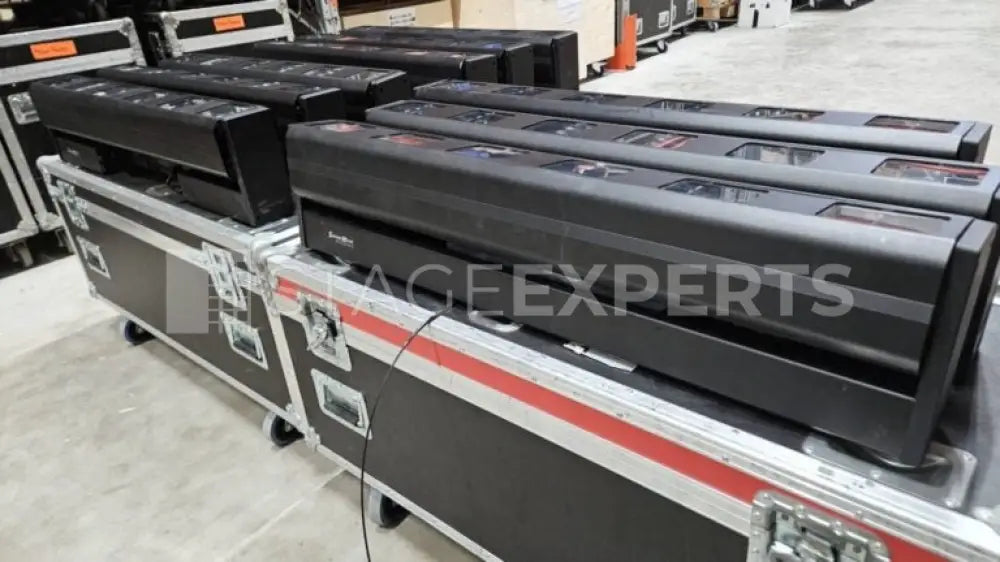 Clay Paky SharBar RGBW LED Batten Used 3‑Pack with Flight Case