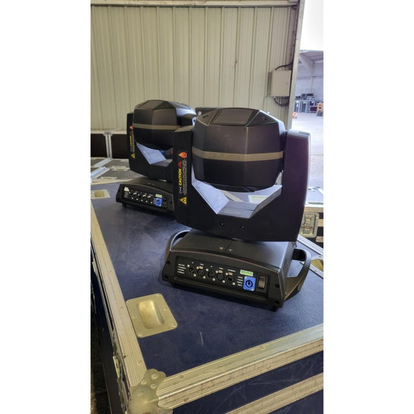 Clay Paky Sharpy Beam Pair – Supplied with Dual Flight Case