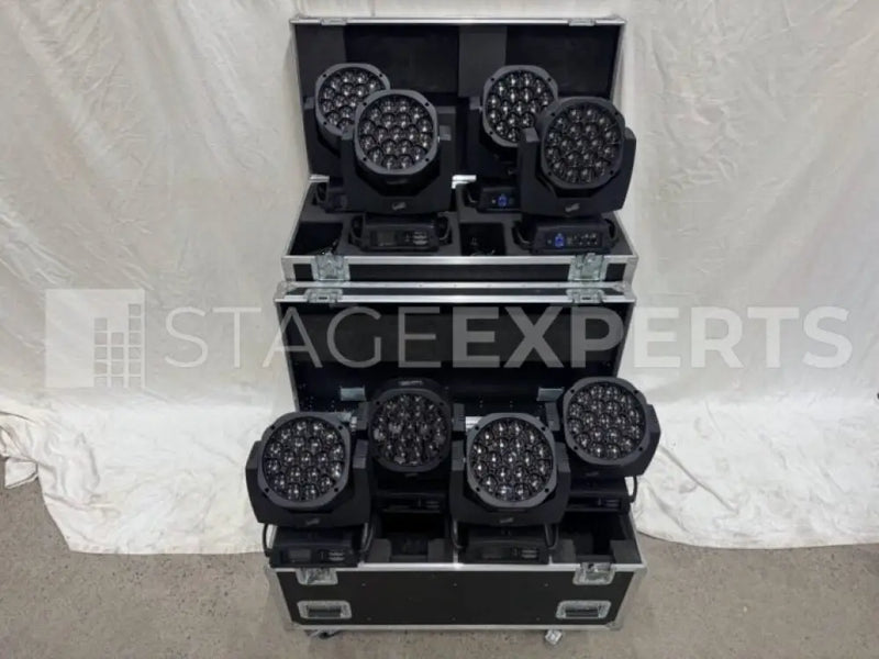 Claypaky A.LEDA K10 B-EYE – 12x set with flight cases