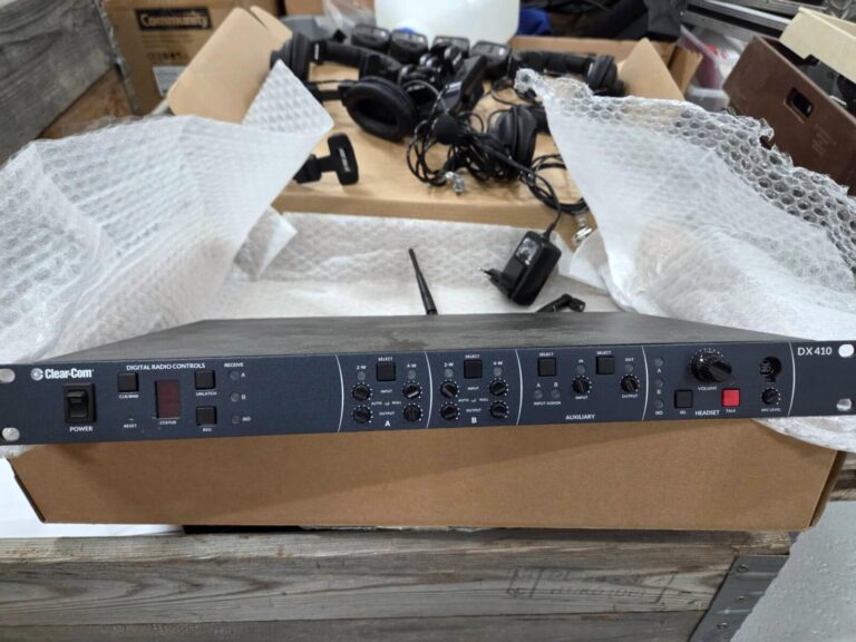 Clear-Com DX-410 2-Ch 2.4 GHz Wireless Intercom Package