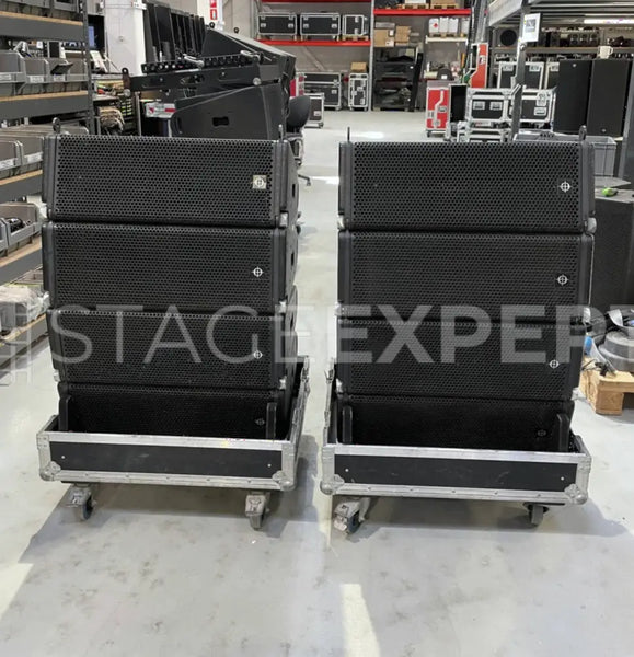 CODA Audio ViRAY line array package – 16 in 4 flight cases