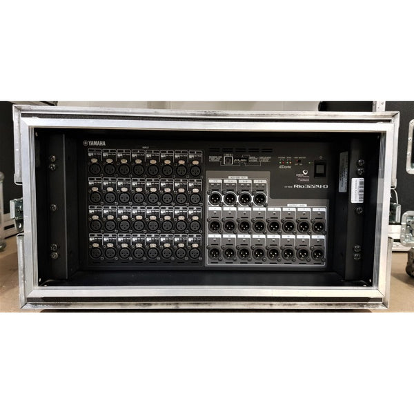 Yamaha Rio 3224-D Dante I/O Rack – 32 In, 16 Out + AES/EBU