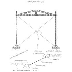 EUROTRUSS Covered Stage 12 x 10 – Modular Outdoor Stage