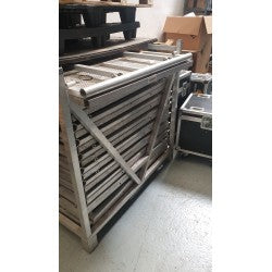 Stage Dex Crash Barrier Aluminium 1m – Lot of 10 Barriers