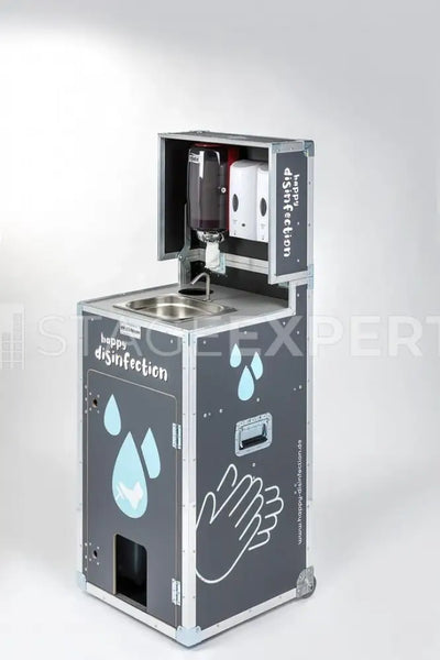 Happy Disinfection Hygiene Station – Mobile Handwash Unit