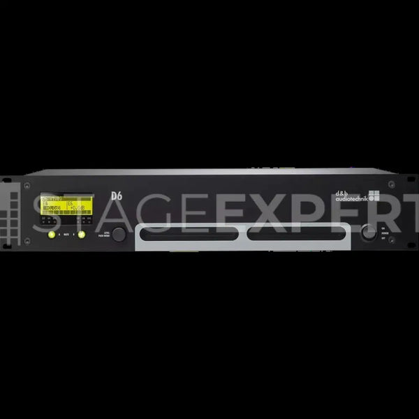 d&b audiotechnik D6 Amplifier – 2x600W System Amp