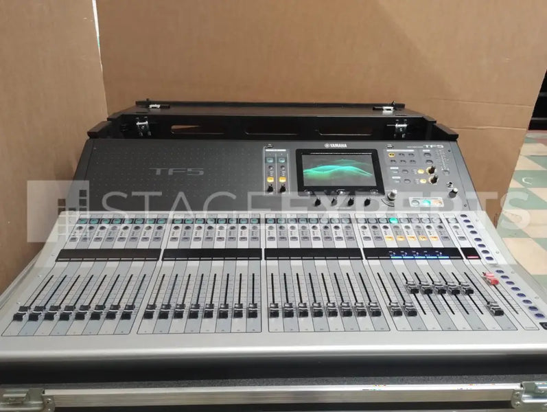 Yamaha TF5 Digital Mixer with NY64-D Dante & Flight Case