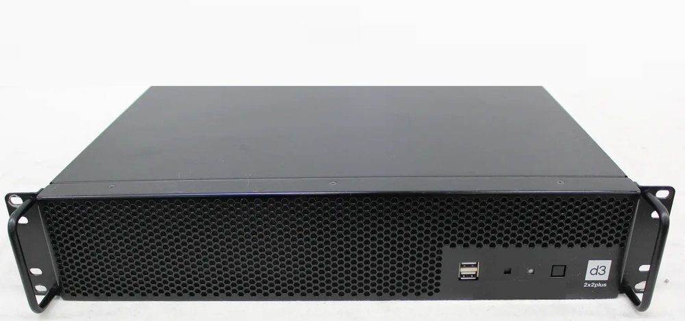 Disguise d3 2x2plus Media Server with 3G-SDI & Sound Card