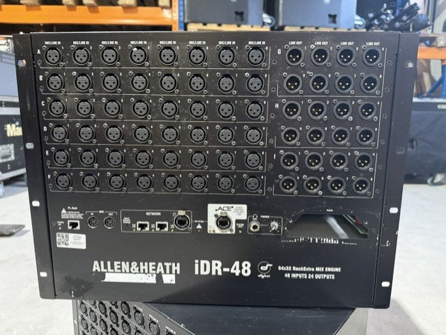 Allen & Heath iDR-48 Digital MixRack Stagebox for iLive