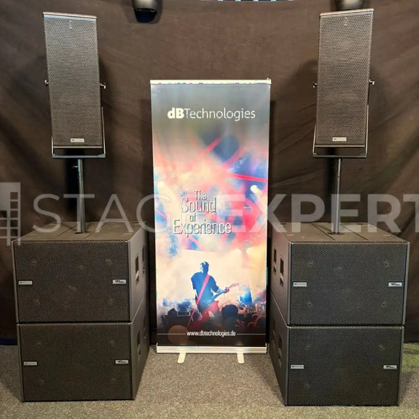dB Technologies ViO X310 Full Stack with S118R | B-Stock