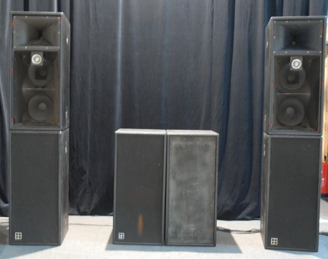 d&b audiotechnik F2/B1 system with B1 subs and amps – used