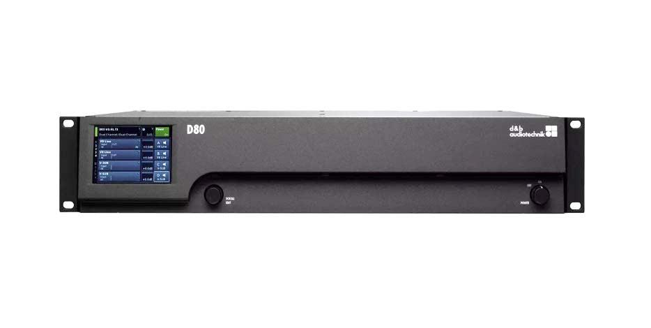 d&b audiotechnik D80 4 channel amplifier (NL4)