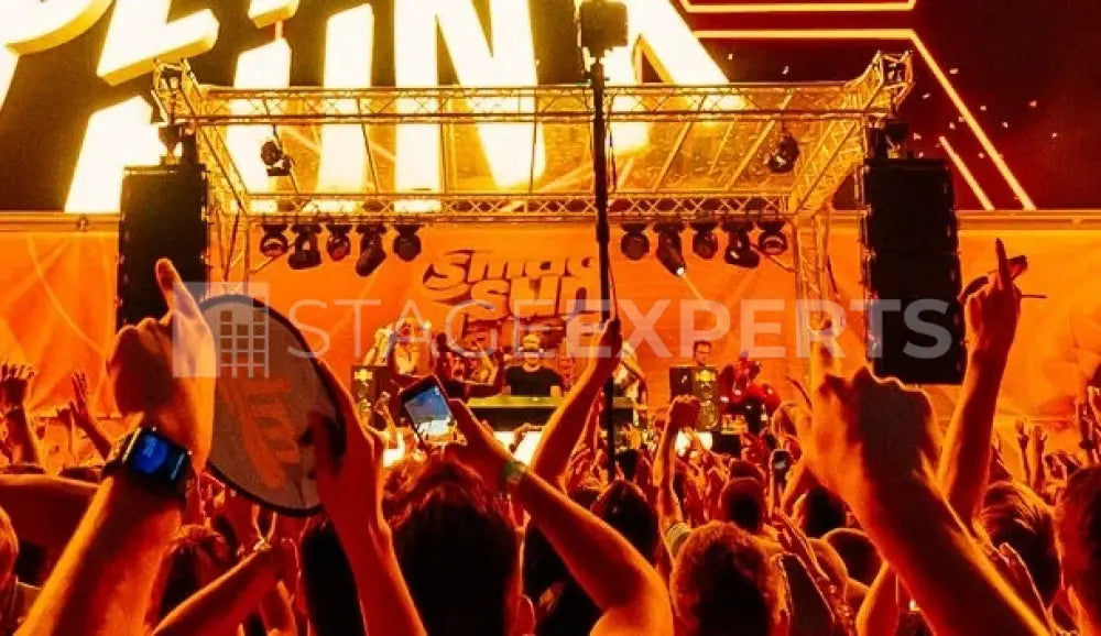 HOF HOFKON 290 6x4m Pent Roof Panels – Clear Set for Stages