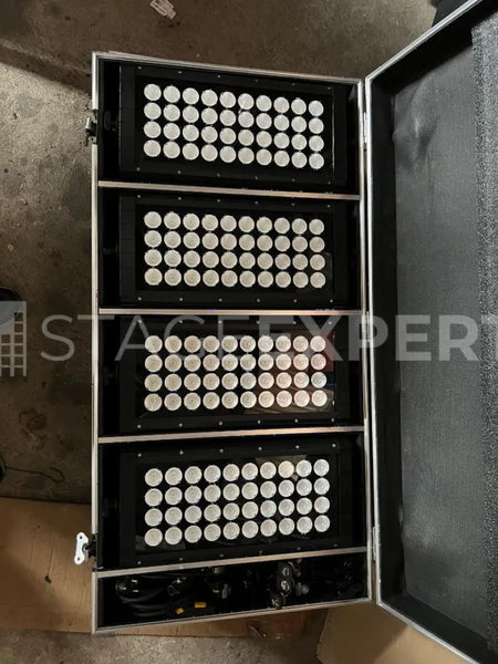 Iridium Touch Wash – 4x IP65 RGBW Wash + Flight Case